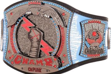 CM Punk 434 Days WWE Championship Replica Title Belt Signature Series1 360x240