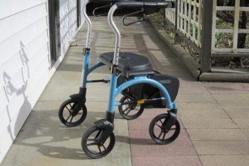 BLUE EVOLUTION XPRESSO MINI ROLLATOR WALKER FOR SALE